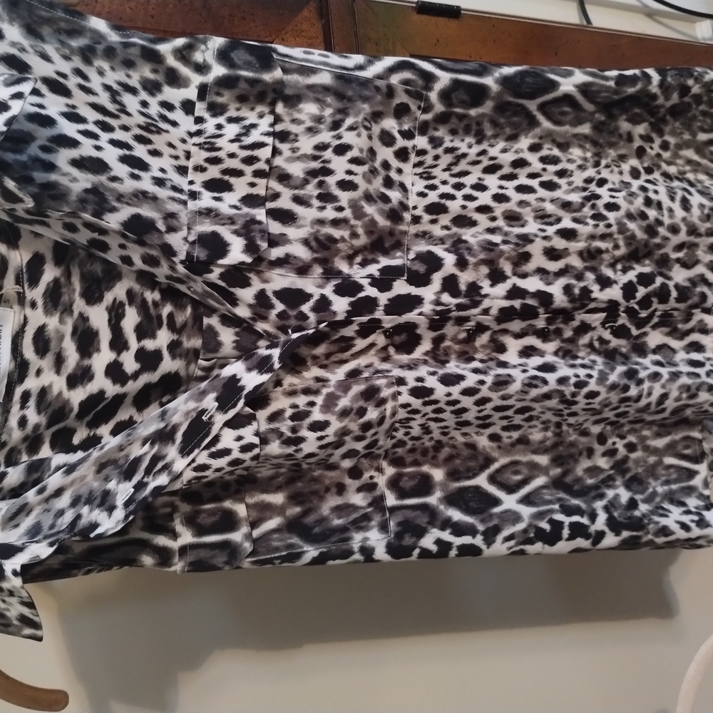Leopard Print Women's Skirt